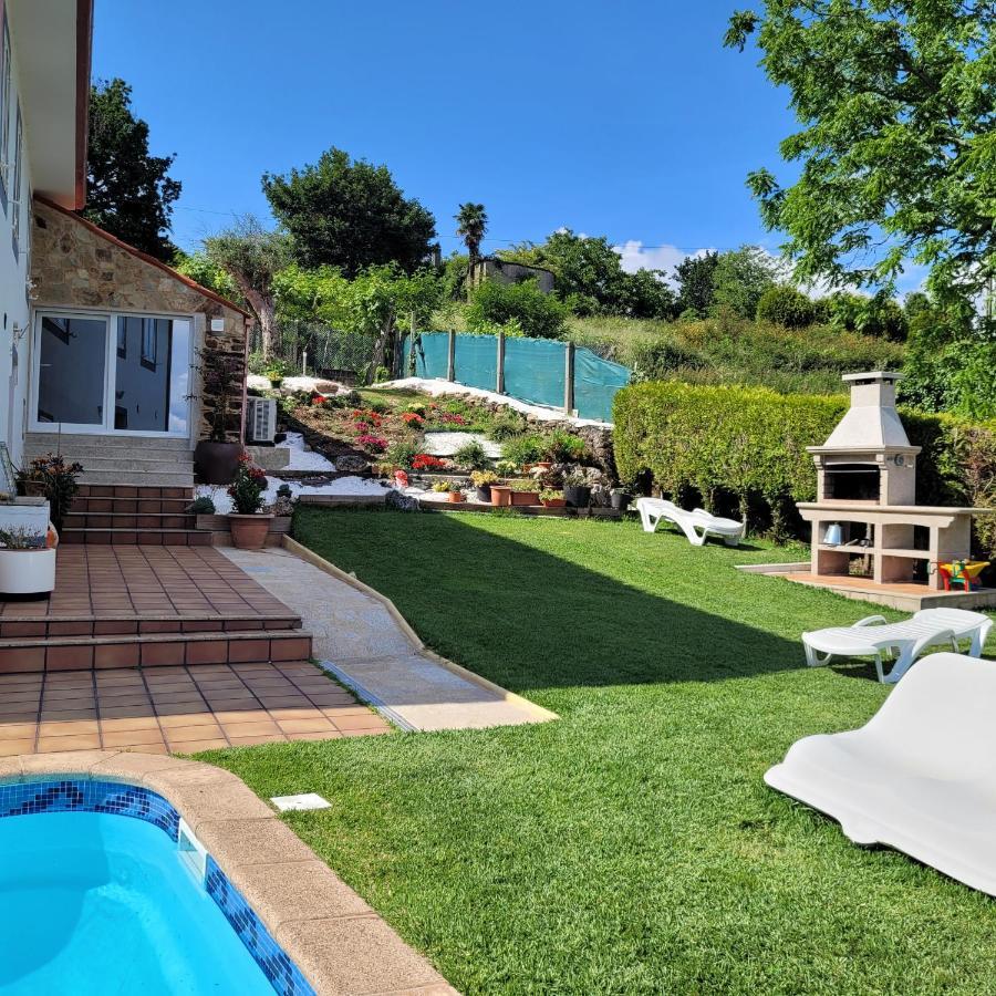 Casa Tarrio Con Piscina - Santiago De Compostela Villa Boqueixon Eksteriør billede