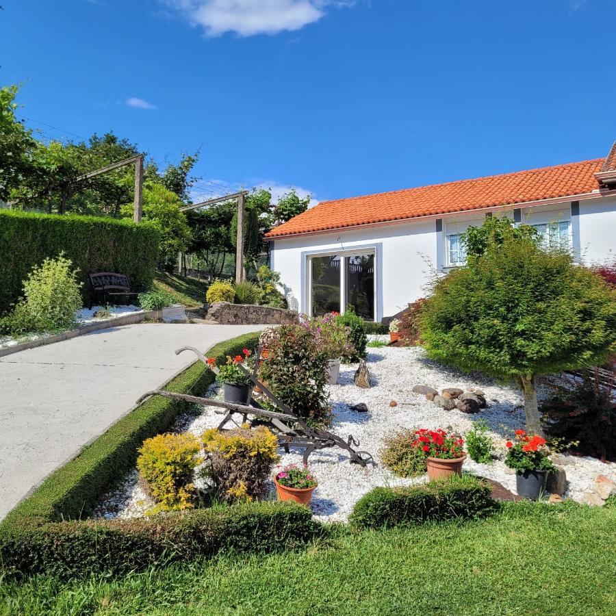 Casa Tarrio Con Piscina - Santiago De Compostela Villa Boqueixon Eksteriør billede