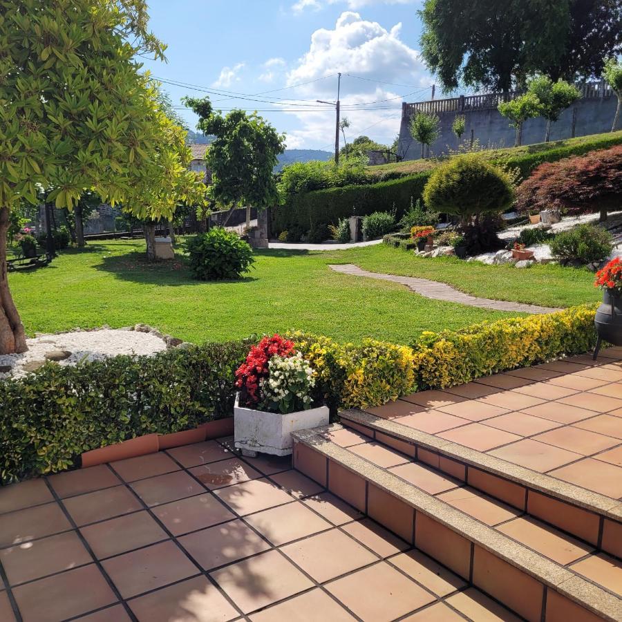 Casa Tarrio Con Piscina - Santiago De Compostela Villa Boqueixon Eksteriør billede